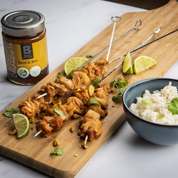 Bays Kitchen Low FODMAP Sweet & Sour Skewers