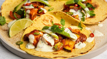 Baked Fish Tacos with Courgette & Tomato Salsa