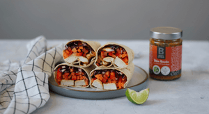 Chicken Tikka Masala Rainbow Wrap