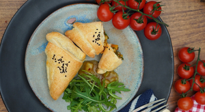 Chicken Tikka Puff Pastry Parcels