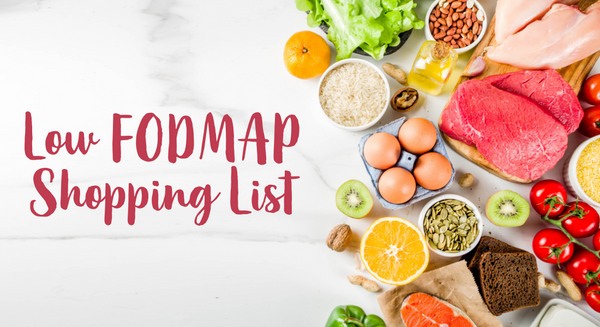 Low FODMAP Shopping List
