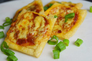 Puff Pastry Pizza Squares