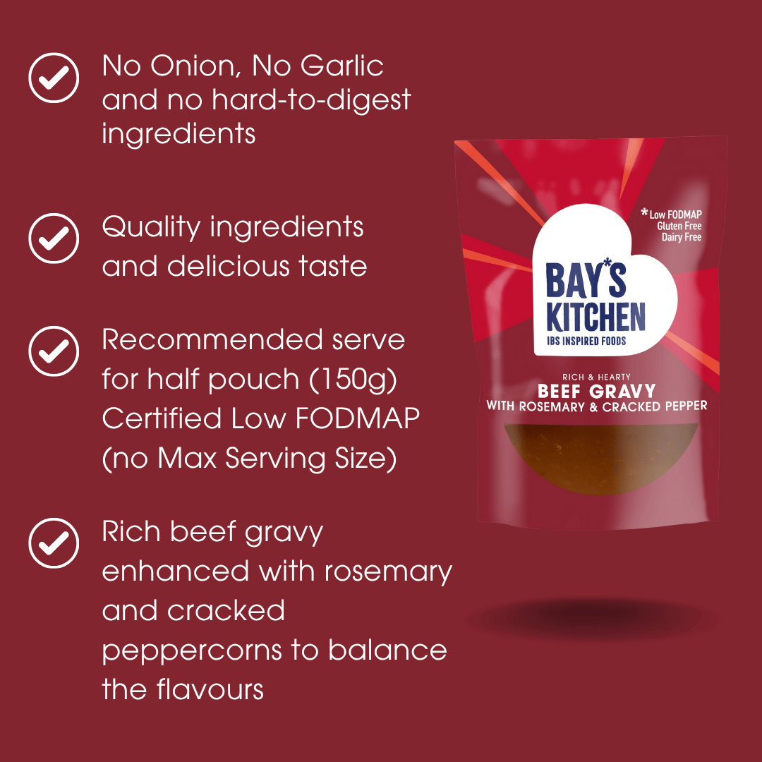 Beef Gravy with Rosemary & Cracked Peppercorns