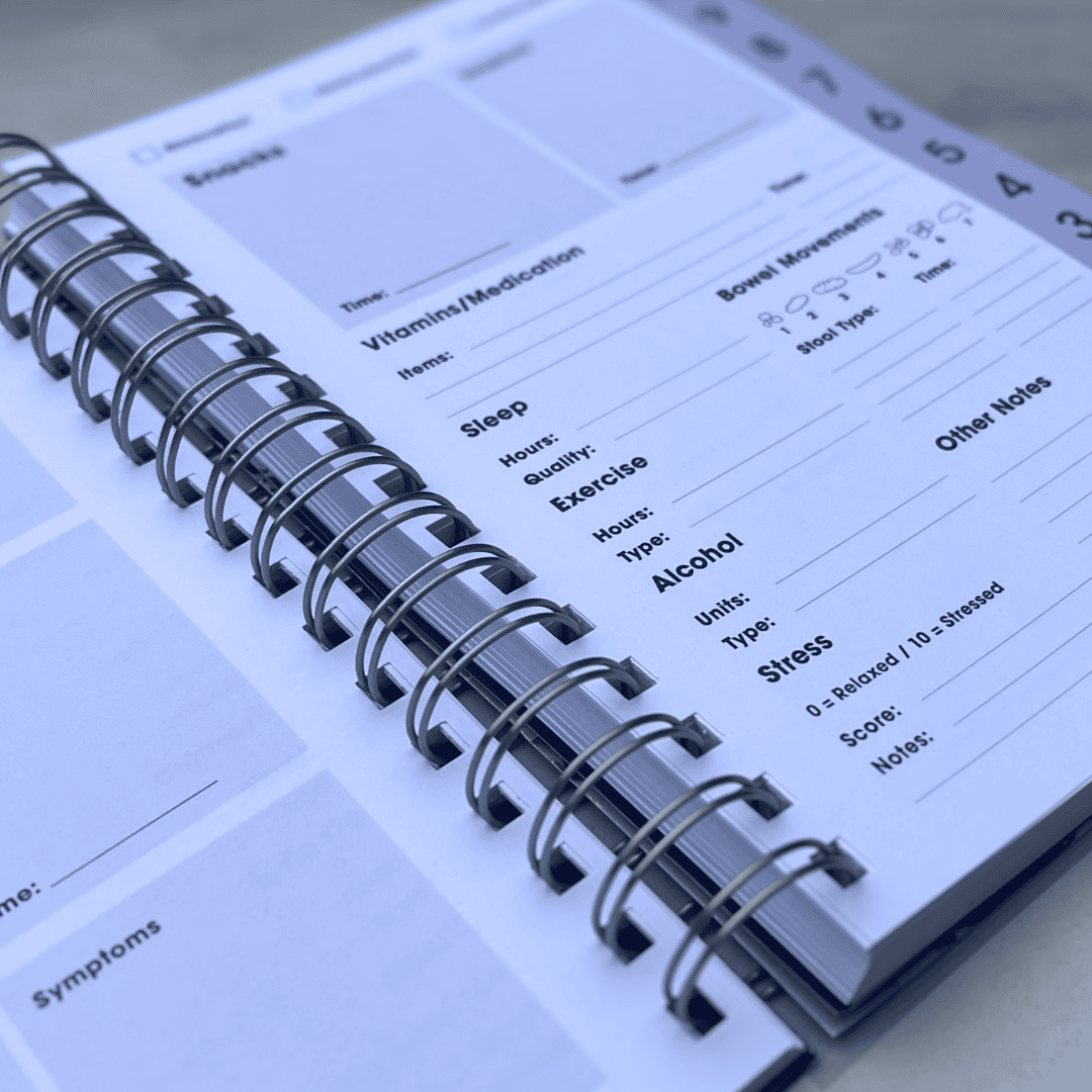 Low FODMAP Food & Symptom Diary