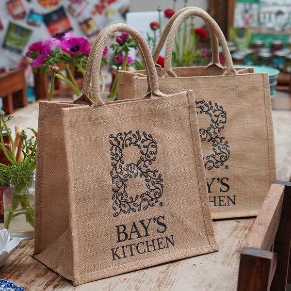 Branded Jute Bag Bay s Kitchen