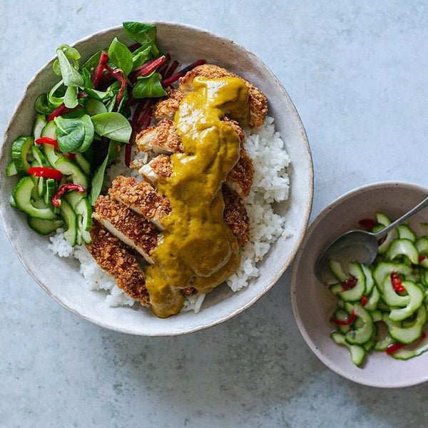 Low FODMAP Chicken Katsu Curry