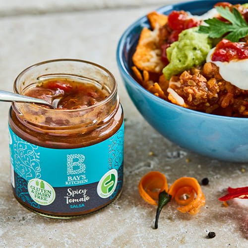 Bay's Kitchen Spicy Tomato Salsa dish